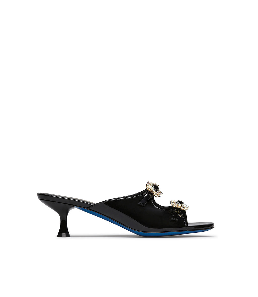 新品　Loriblu　embellished　slippers　38　イタリア製 新品 Loriblu embellished slippers 38 イタリア製