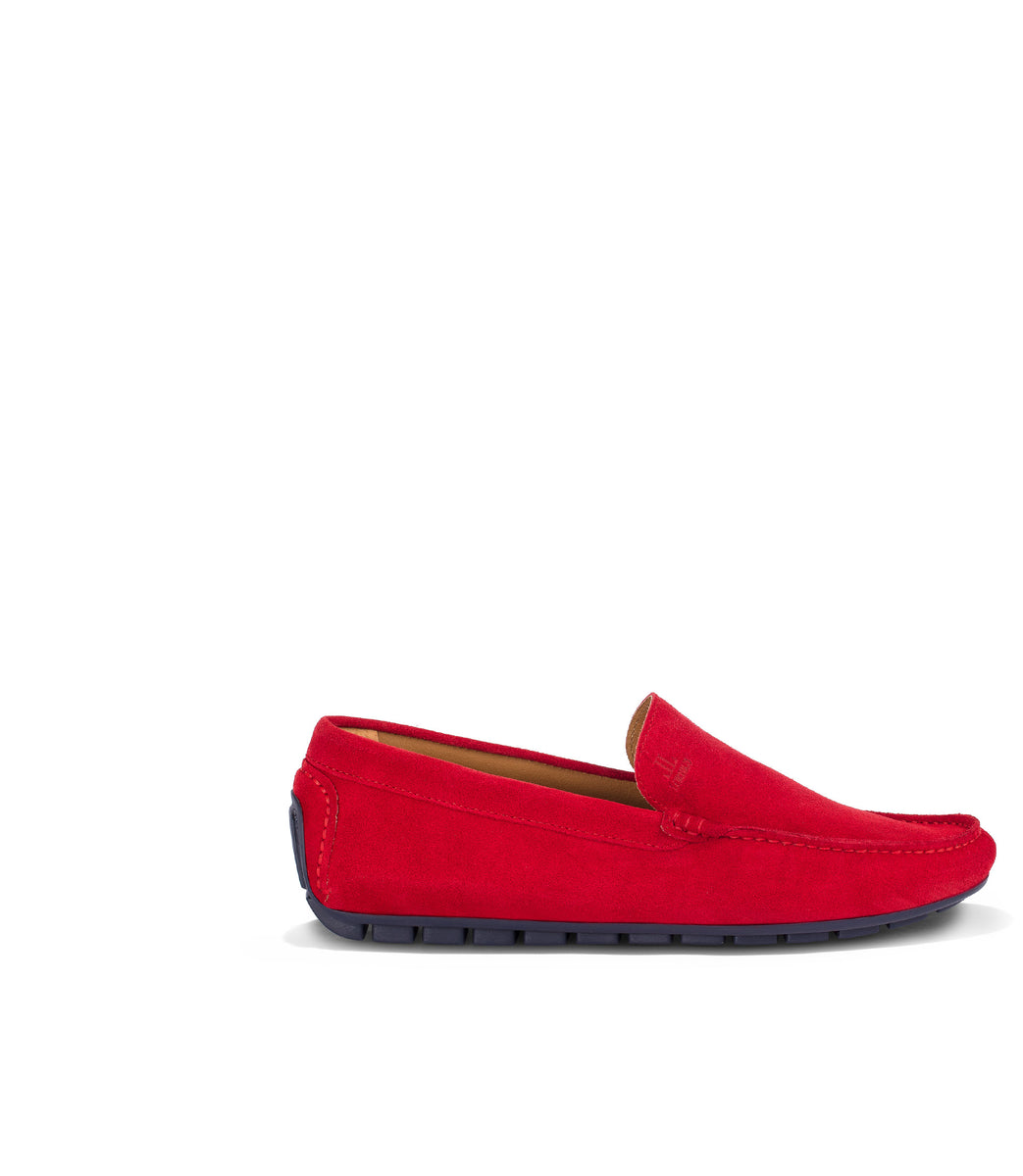 Dsquared2 Men\'s 310284 Red Suede Loafers Size 41.5 DSQUARED2 | Shoes | Dsquared2 Mens Red Suede Slipon Shoes  main image 4