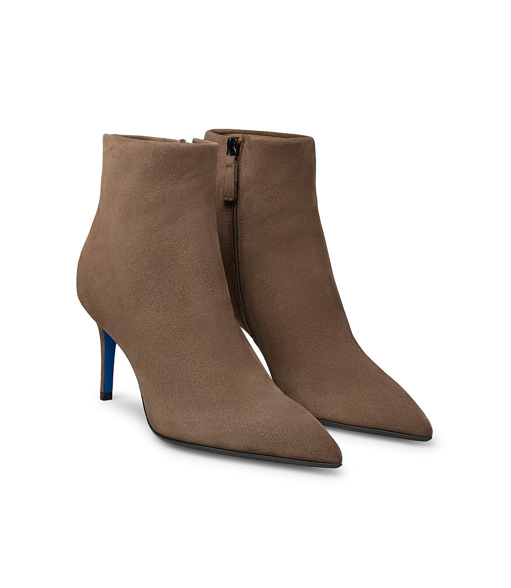 Leather color suede ankle boots Loriblu - Main Image