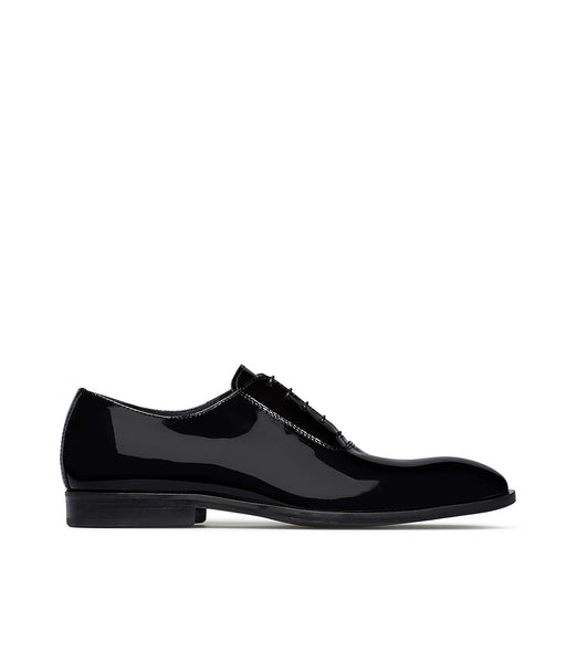 Black patent leather Oxford shoe | Loriblu display picture 1