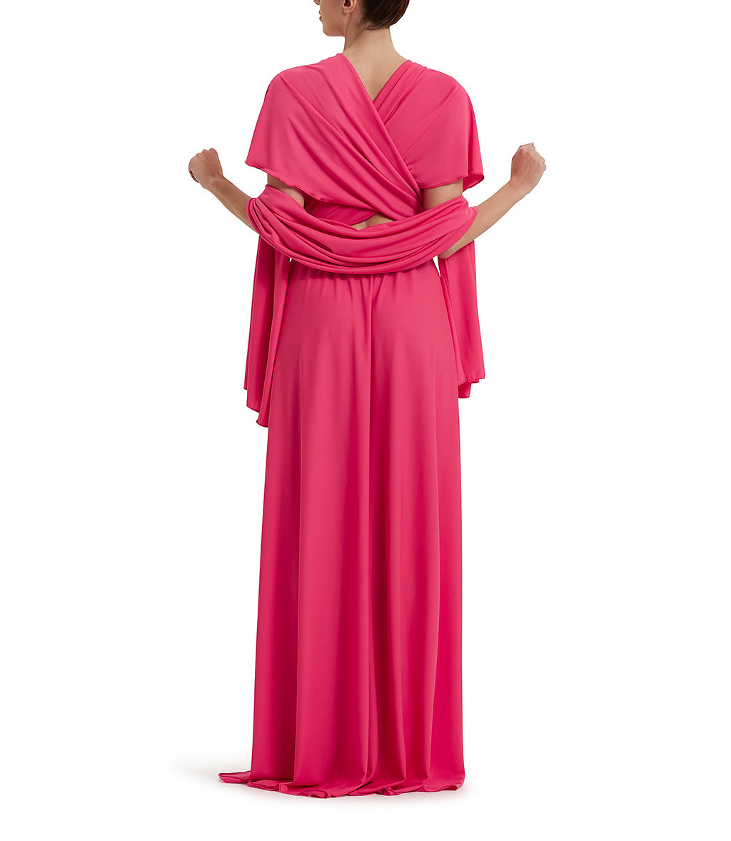 Fuchsia party dress