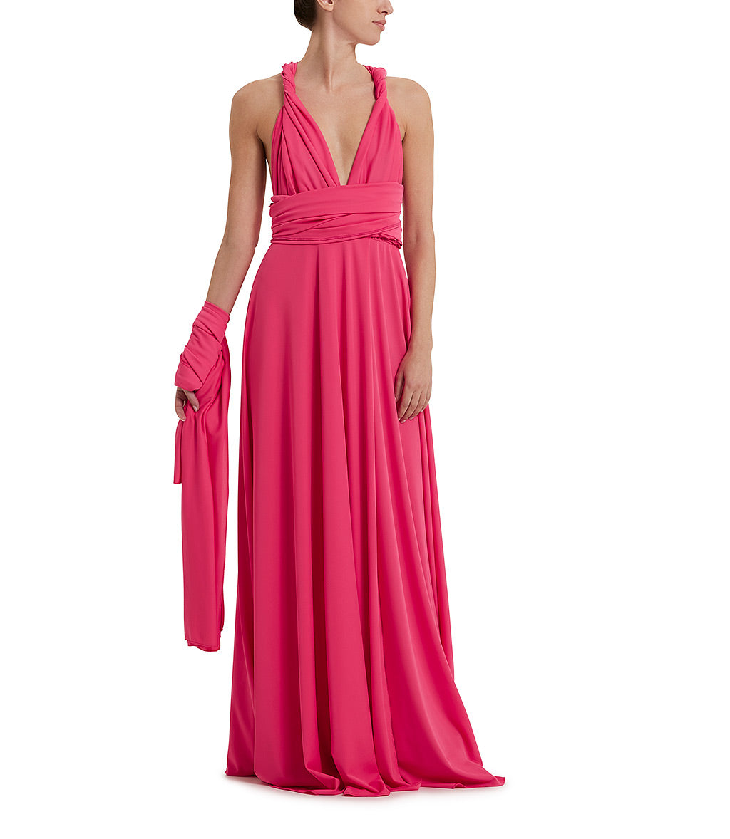 Fuchsia party dress