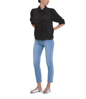 Camicia elegante nera