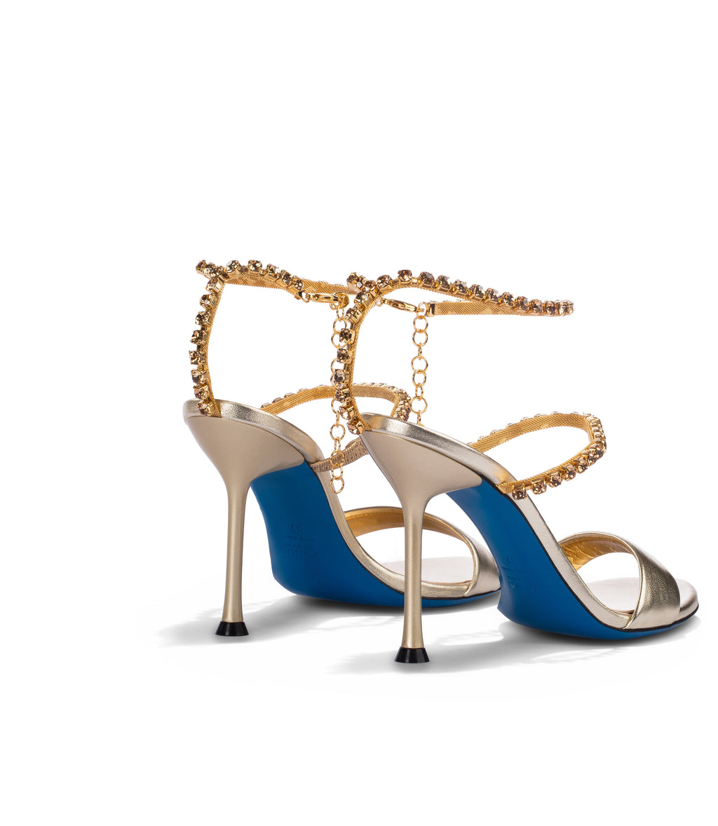Sandali eleganti sales color platino